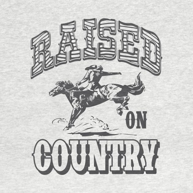 Raised on Country Country Concert T-shirt by stayfrostybro